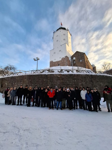 Наши ребята СПБ ГБ ПОУ "Техникум "Приморский" посетили экскурсию в городе Выборге